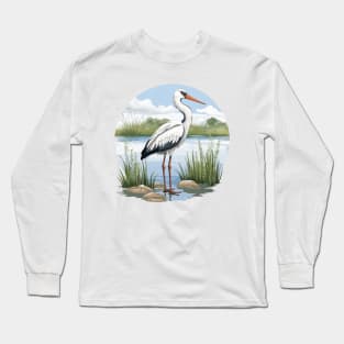 Stork Long Sleeve T-Shirt